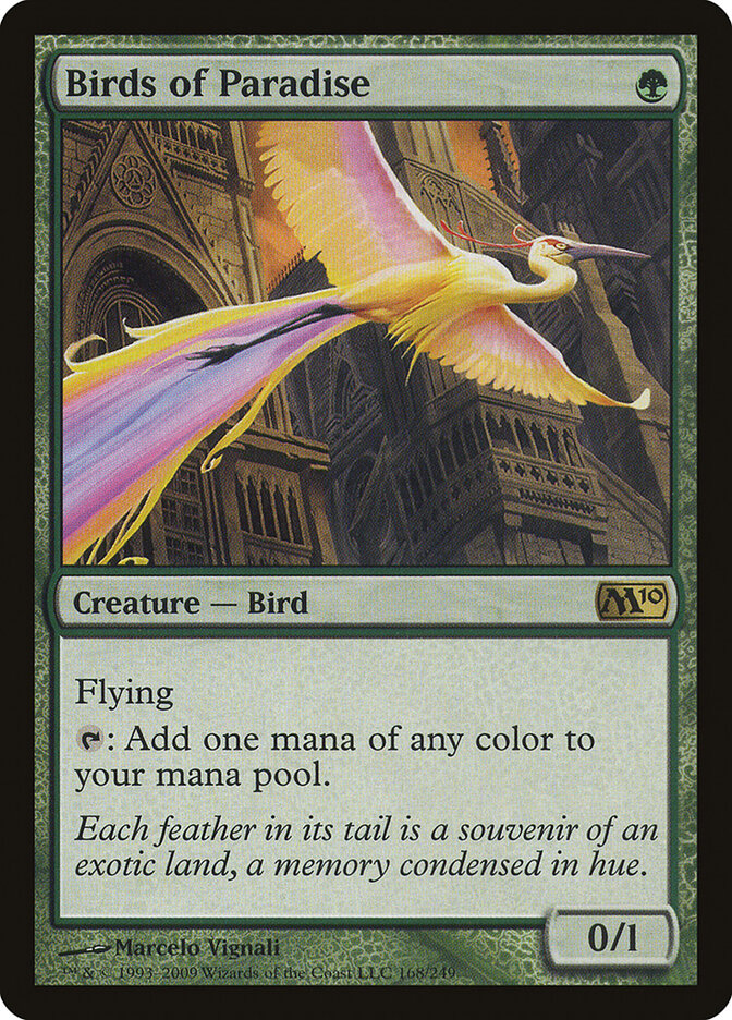 Birds of Paradise (168) - Magic 2010 (M10)