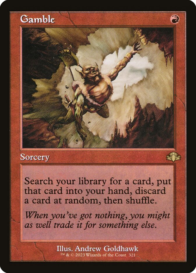 Gamble (321) - Dominaria Remastered (DMR)