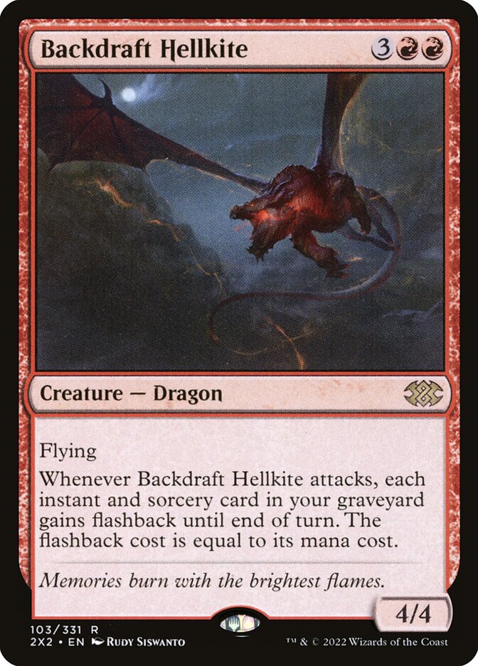 Backdraft Hellkite (103) - Double Masters 2022 (2X2)