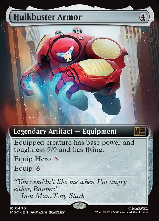Hulkbuster Armor (438) - Marvel Super Heroes Commander (MSC)