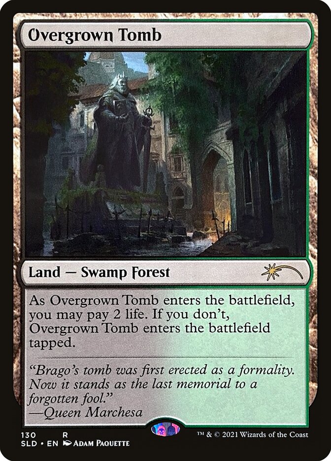 Overgrown Tomb (130) - Secret Lair Drop (SLD)