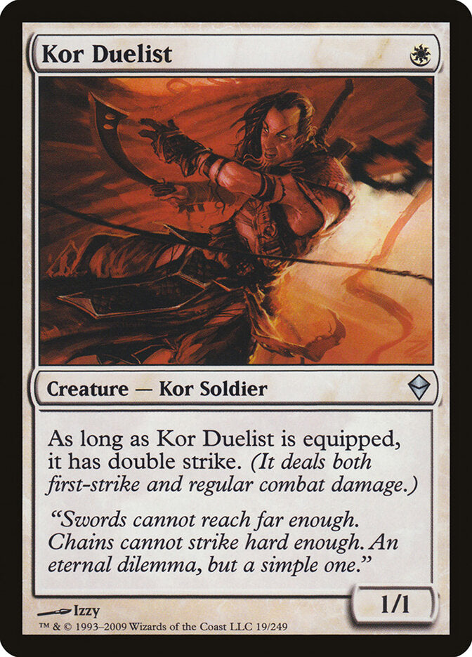 Kor Duelist (19) - Zendikar (ZEN)