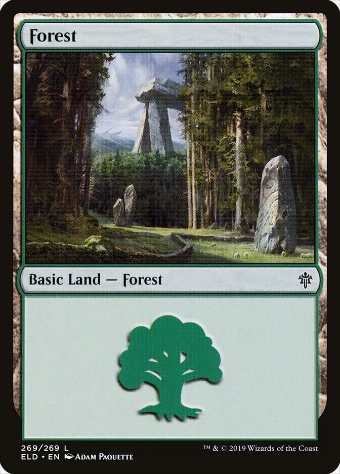 Forest (269) - Throne of Eldraine (ELD)