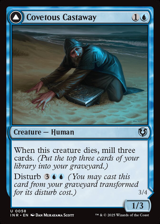 Covetous Castaway // Ghostly Castigator - Innistrad Remastered (INR)