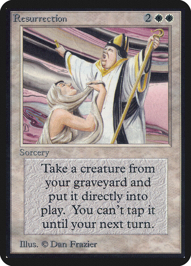 Resurrection (34) - Limited Edition Alpha (LEA)