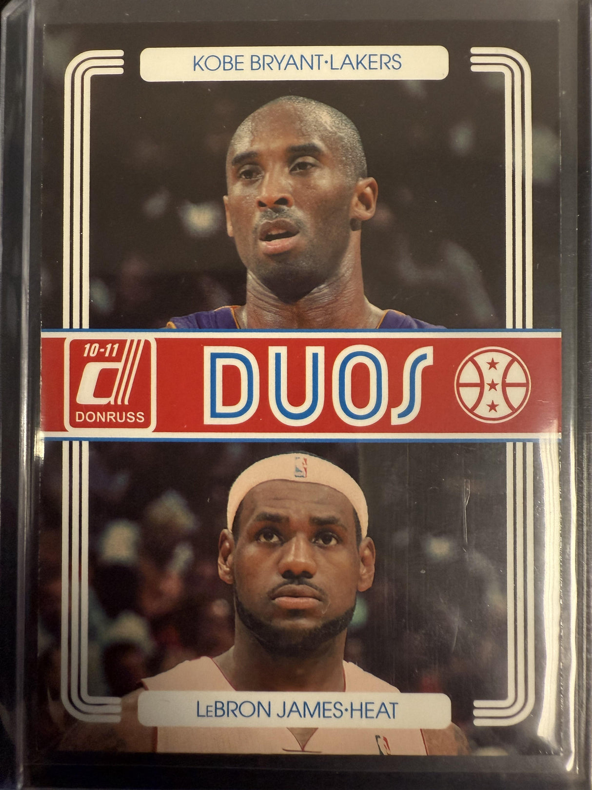 2010-11 Donruss #1 Kobe Bryant / LeBron James Duos