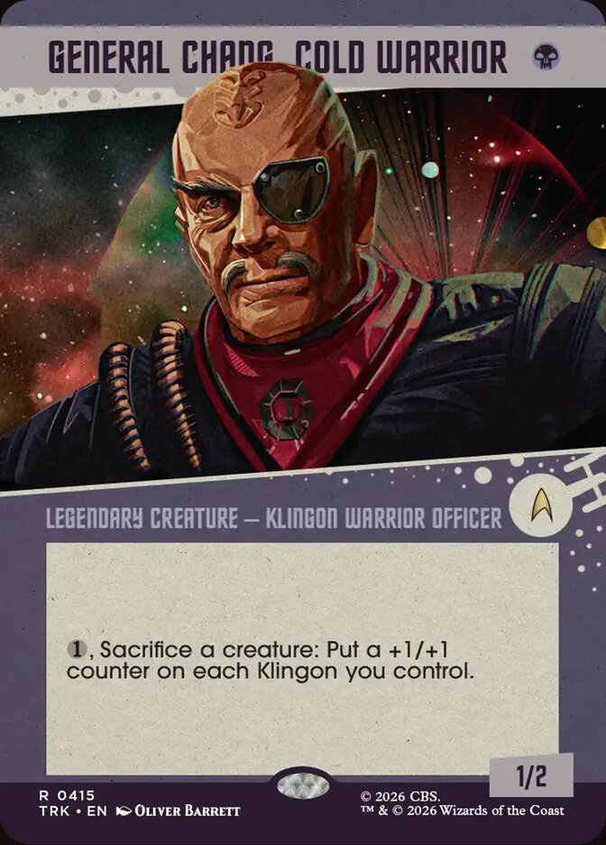 General Chang, Cold Warrior (415) - Star Trek (TRK)