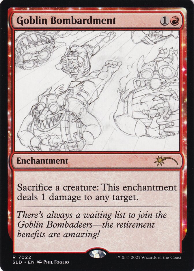 Goblin Bombardment (7022) - Secret Lair Drop (SLD)