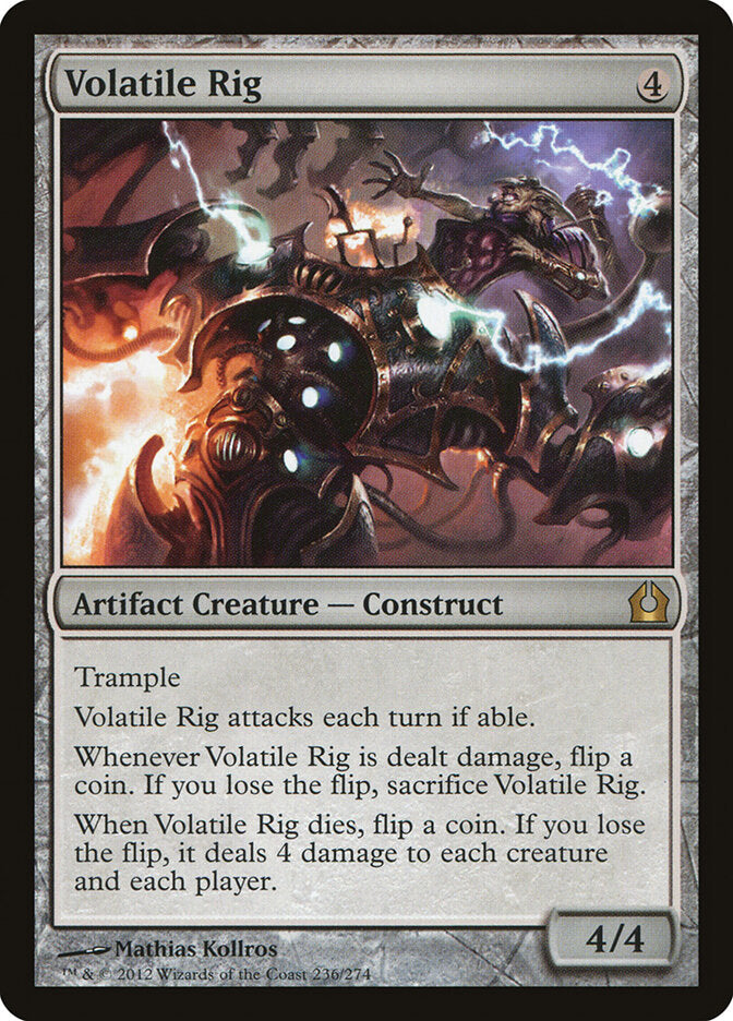 Volatile Rig (236) - Return to Ravnica (RTR)