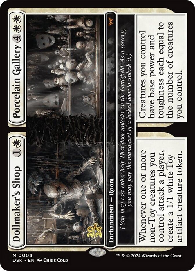 Dollmaker's Shop // Porcelain Gallery (4s) - Duskmourn: House of Horror Promos (PDSK)