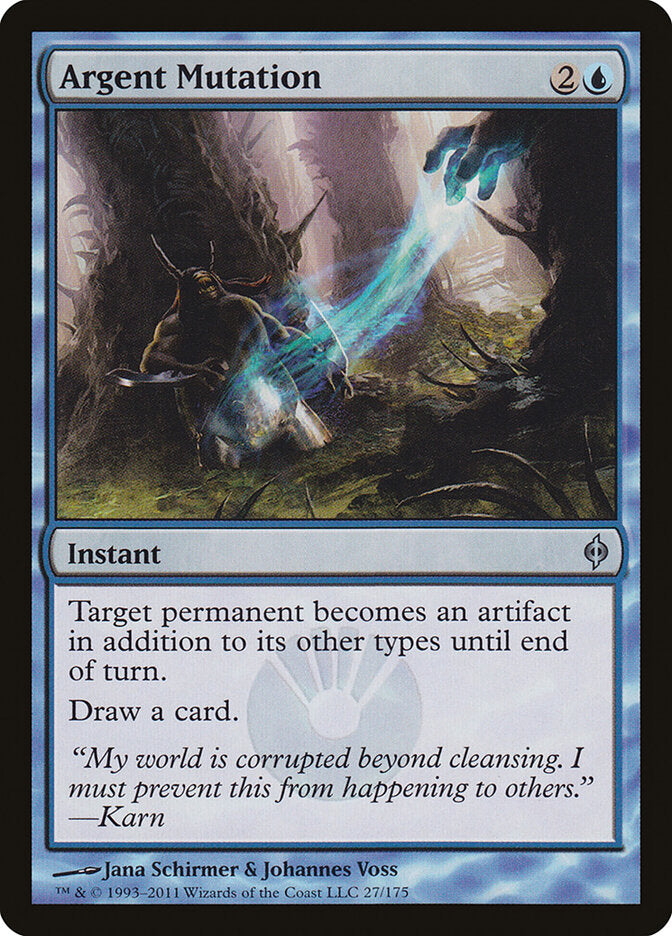Argent Mutation (27) - New Phyrexia (NPH)