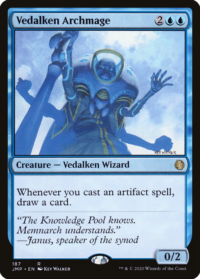 Vedalken Archmage (187) - Jumpstart (JMP)