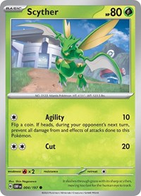 Scyther (4) - SV03: Obsidian Flames (OBF)