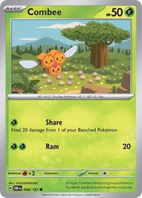 Combee (8) - SV03: Obsidian Flames (OBF)