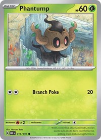 Phantump (11) - SV03: Obsidian Flames (OBF)