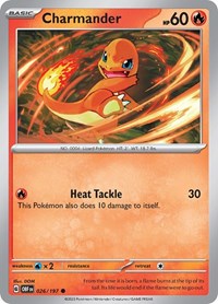 Charmander (26) - SV03: Obsidian Flames (OBF)