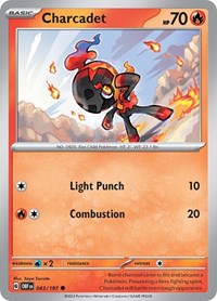 Charcadet (43) - SV03: Obsidian Flames (OBF)