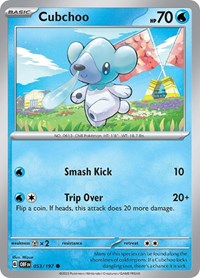 Cubchoo (53) - SV03: Obsidian Flames (OBF)