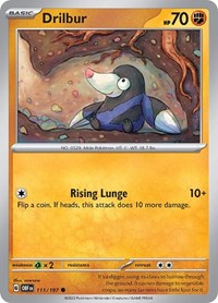Drilbur (111) - SV03: Obsidian Flames (OBF)
