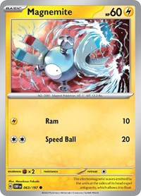 Magnemite (63) - SV03: Obsidian Flames (OBF)