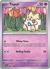 Togepi (83) - SV03: Obsidian Flames (OBF)