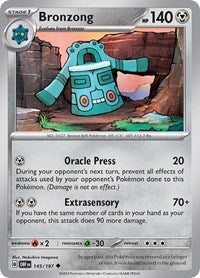 Bronzong (145) - SV03: Obsidian Flames (OBF)