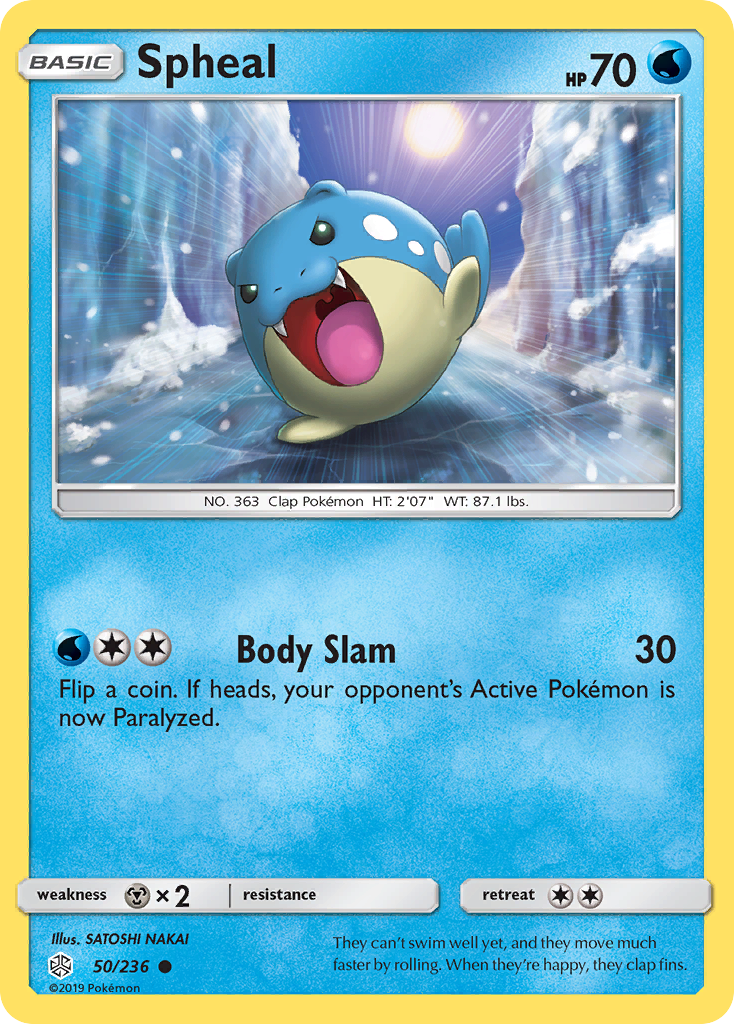 Spheal (50/236) - Cosmic Eclipse (CEC)