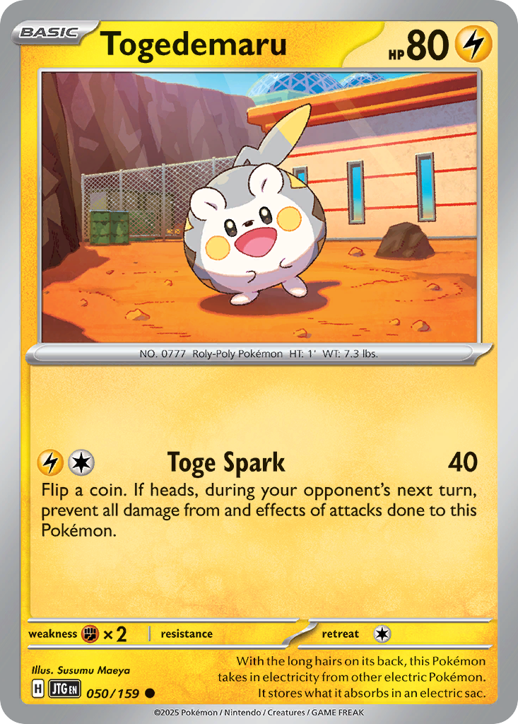 Togedemaru (50/159) - Journey Together (JTG)