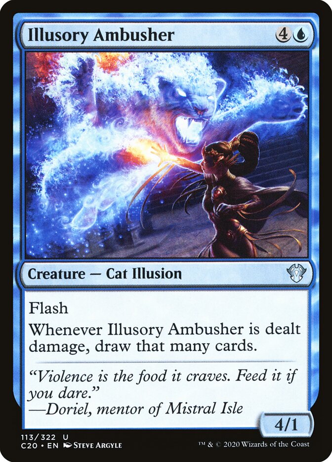 Illusory Ambusher (113) - Commander 2020 (C20)