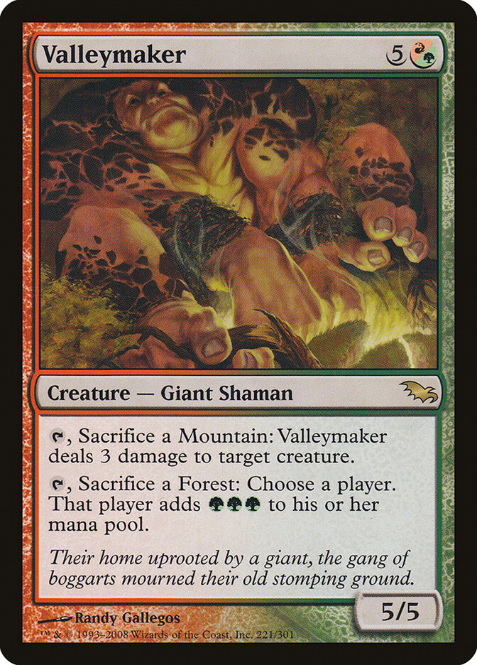 Valleymaker (221) - Shadowmoor (SHM)