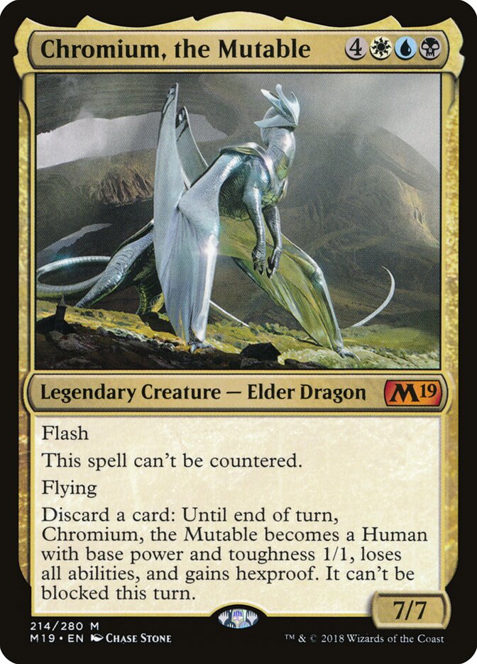 Chromium, the Mutable (214) - Core Set 2019 (M19)
