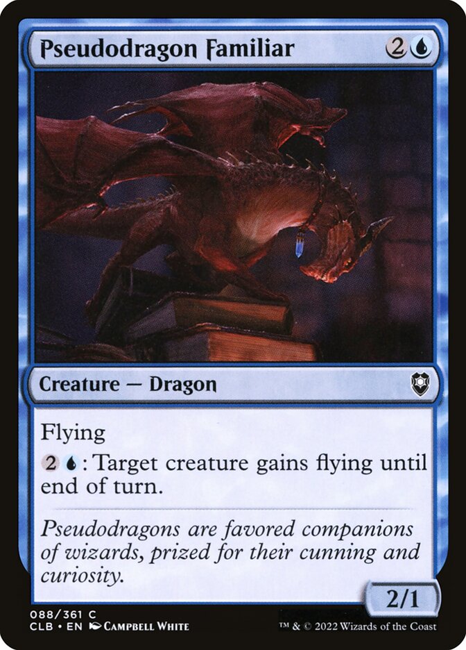 Pseudodragon Familiar (88) - Commander Legends: Battle for Baldur's Gate (CLB)