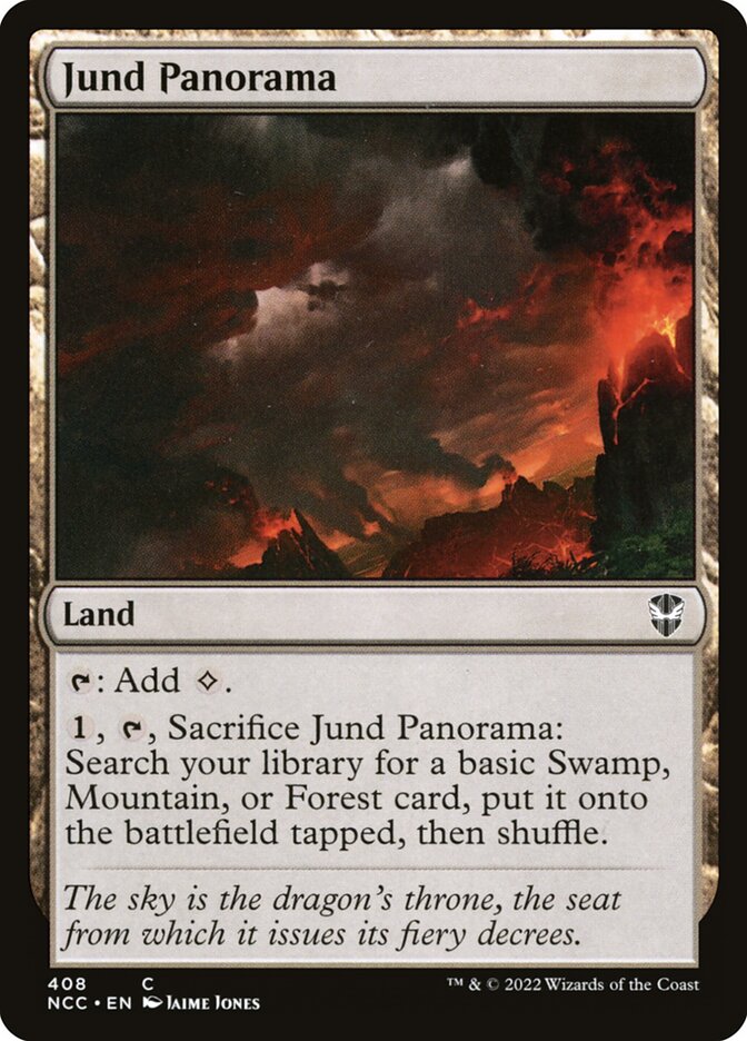 Jund Panorama (408) - New Capenna Commander (NCC)