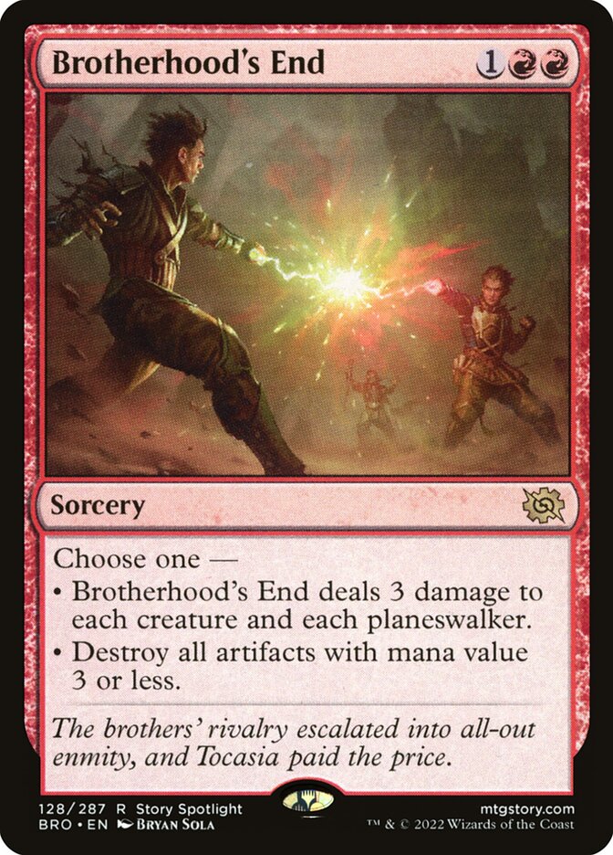 Brotherhood's End (128) - The Brothers' War (BRO)
