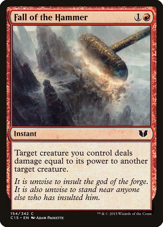 Fall of the Hammer (154) - Commander 2015 (C15)