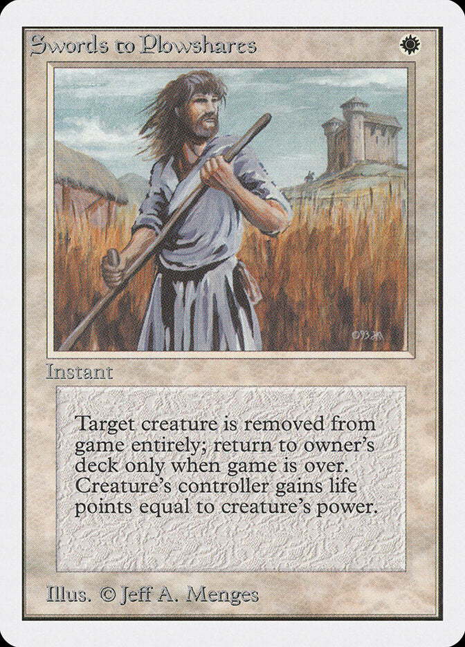 Swords to Plowshares (41) - Unlimited Edition (2ED)