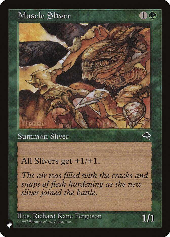 Muscle Sliver (TMP-238) - The List (PLST)