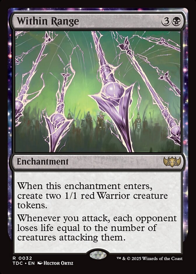 Within Range (32) - Tarkir: Dragonstorm Commander (TDC)