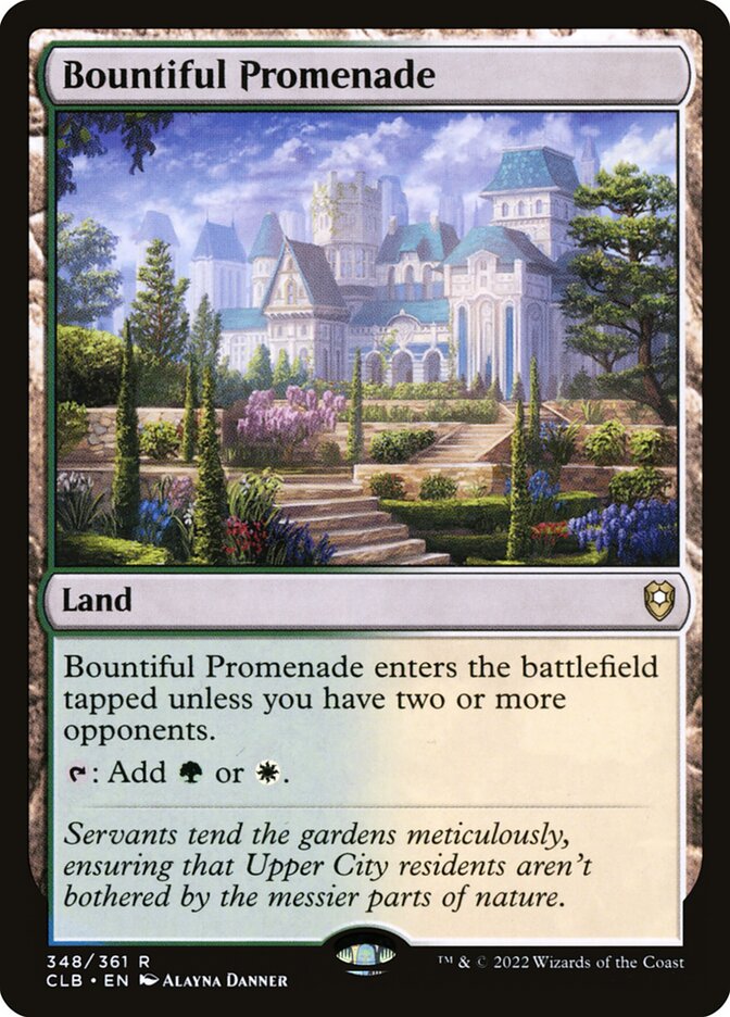 Bountiful Promenade (348) - Commander Legends: Battle for Baldur's Gate (CLB)