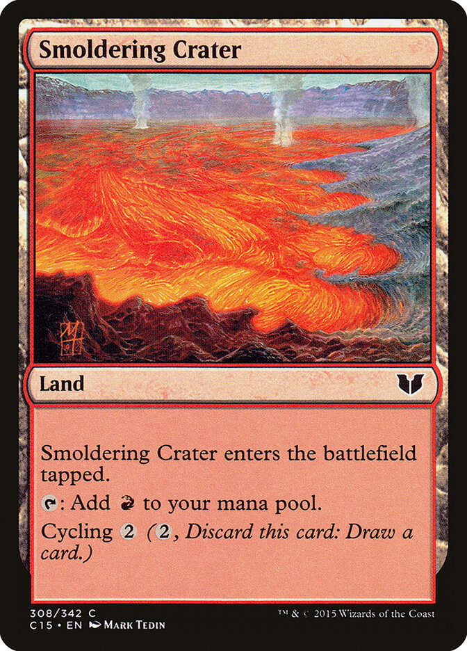 Smoldering Crater (308) - Commander 2015 (C15)