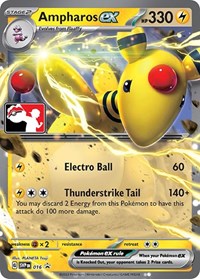Ampharos ex (16) - Prize Pack Series Cards