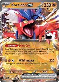 Koraidon ex (125) - Prize Pack Series Cards