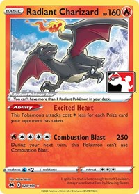 Radiant Charizard (20) - Prize Pack Series Cards