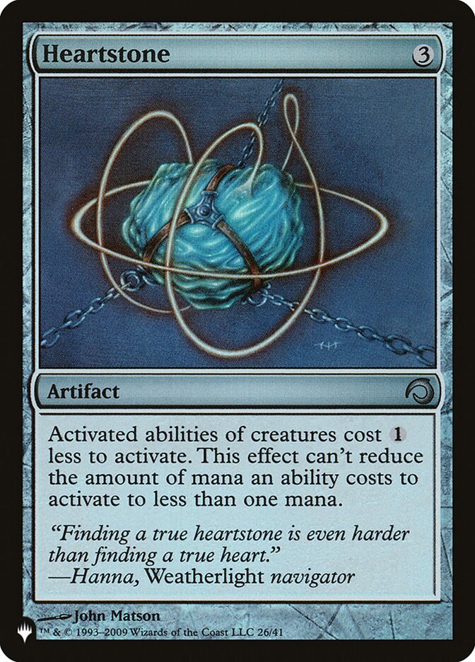 Heartstone - The List (PLST)