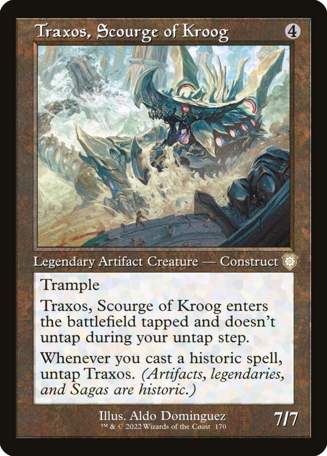 Traxos, Scourge of Kroog (170) - The Brothers' War Commander (BRC)