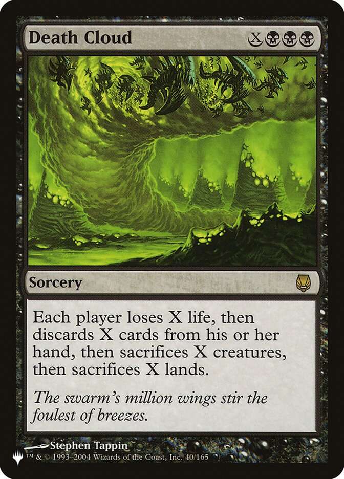 Death Cloud (DST-40) - The List (PLST)