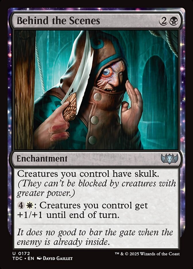 Behind the Scenes (172) - Tarkir: Dragonstorm Commander (TDC)