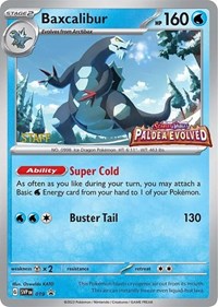 Baxcalibur - 019 (Prerelease) (19) - SV: Scarlet & Violet Promo Cards (SVP)