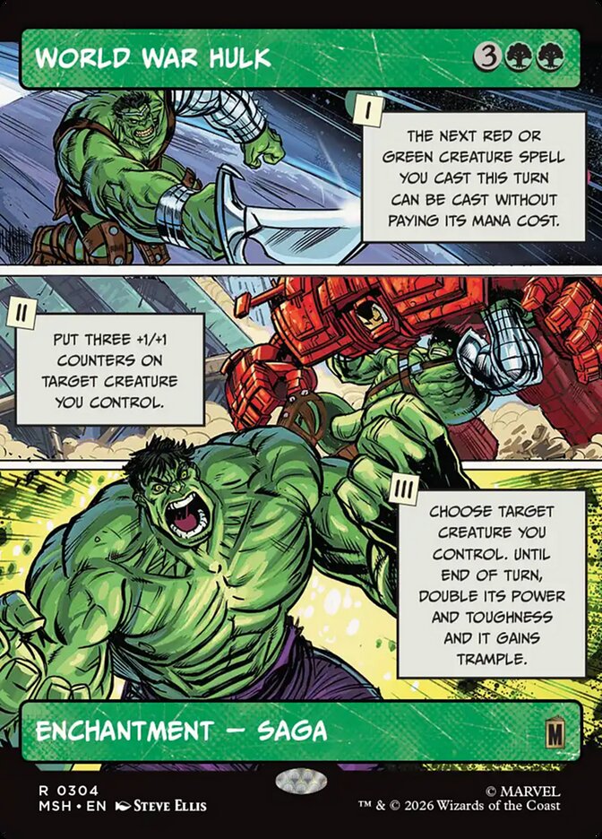 World War Hulk (304) - Marvel Super Heroes (MSH)