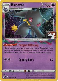 Banette - 073/196 (Cosmos Holo) (73) - Prize Pack Series Cards